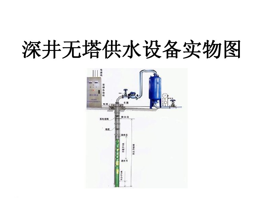 道县井泵无塔式供水设备